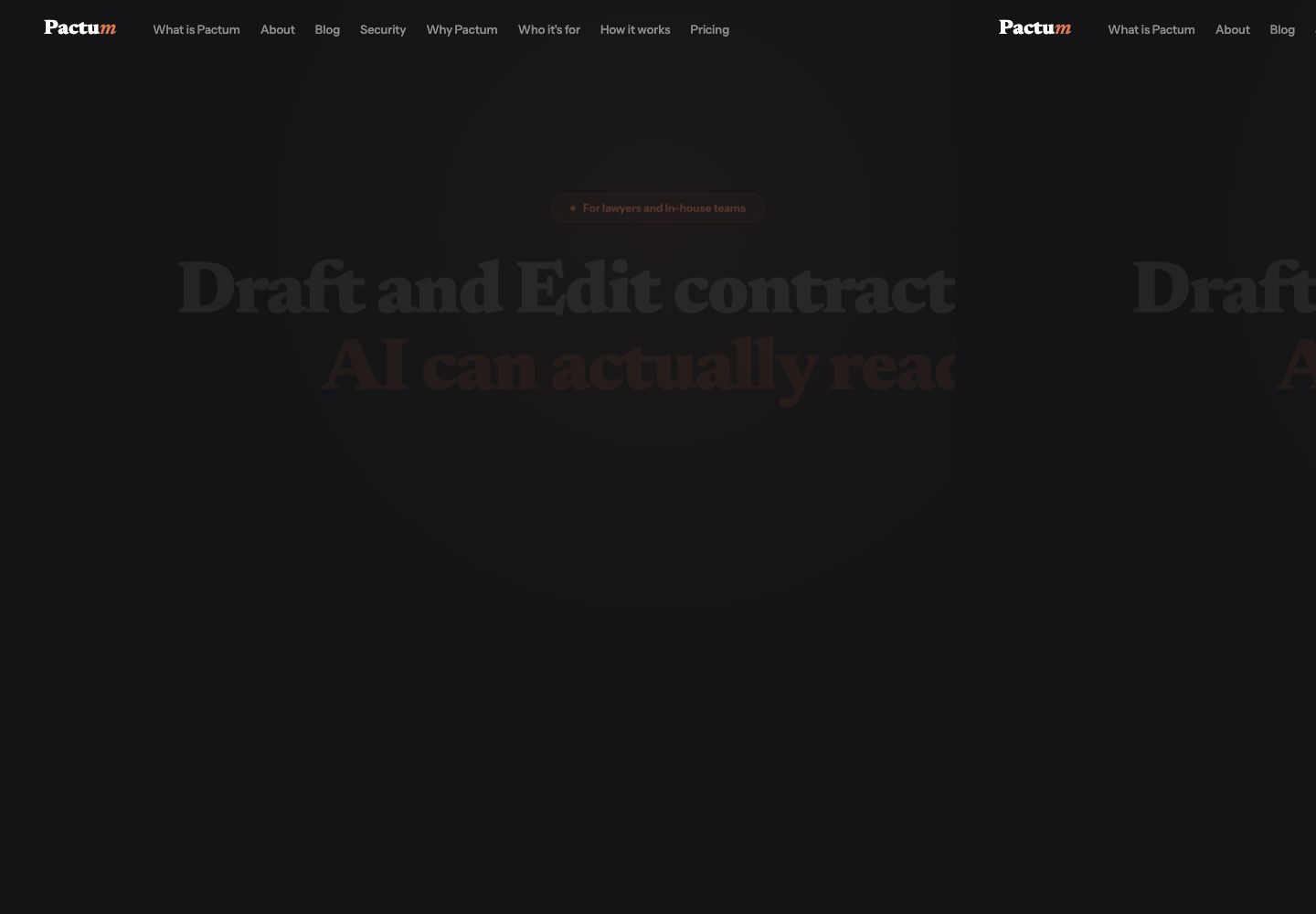 Pactum interface